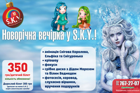 Новорічна вечірка СКАЙ 30.12