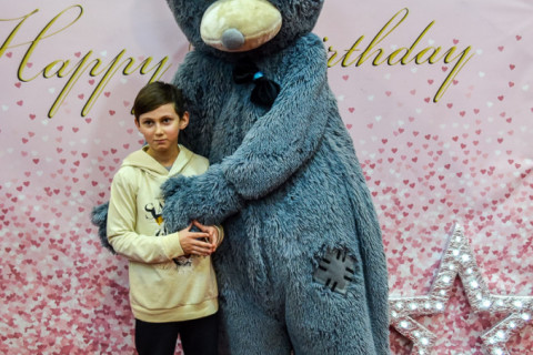 Анімація з Тедді, імениники 22.01.2022