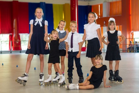 Катание на роликах 