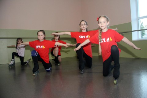 Катание на роликах 